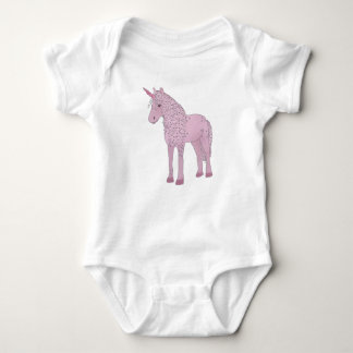 Body Para Bebê Rosa Sterneneinhorn