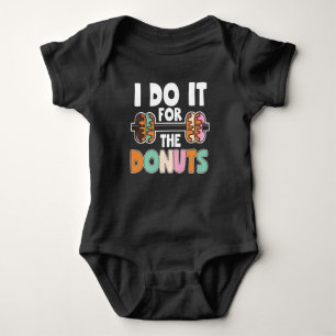 Body Para Bebê Rosquinha de Levantamento de Peso do Deserto Gym W