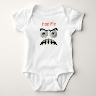 Body Para Bebê Rosto Engraçado Bebê Roupa