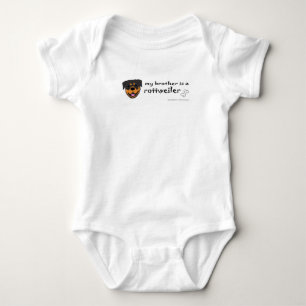 Body Para Bebê Rottweiler