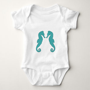 Body Para Bebê Roupa aquática do bebê do amor dos cavalos