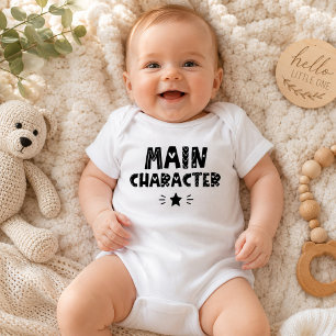 Body Para Bebê Roupa Colorida Divertida para Recém-Nascido Person