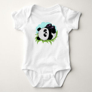 Body Para Bebê Roupa conhecida feita sob encomenda da panda