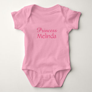 Body Para Bebê Roupa conhecida feita sob encomenda da "princesa"