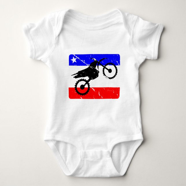 Body Para Bebê ROUPA da Sujeira-Bicicleta da liberdade (Frente)