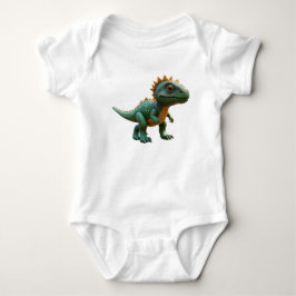 Body Para Bebê roupa de bebê adorável de dinossauro de desenho an