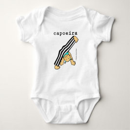 Body Para Bebê Roupa de bebê com desenho de de Capoeira 
