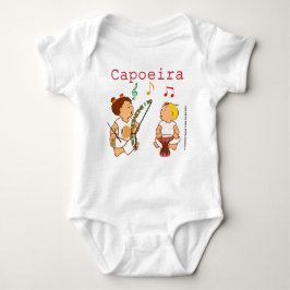 Body Para Bebê Roupa de bebê com desenho de de Capoeira 