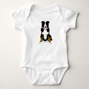 Body Para Bebê Roupa de bebê com design de cachorro fofo.
