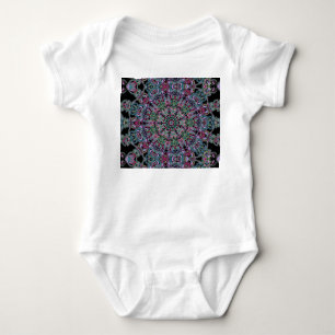 Body Para Bebê Roupa de bebê com mandala 2