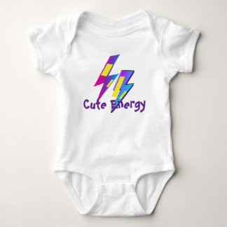 Body Para Bebê Roupa de Bebê Cute Energy Lightning Kawaii