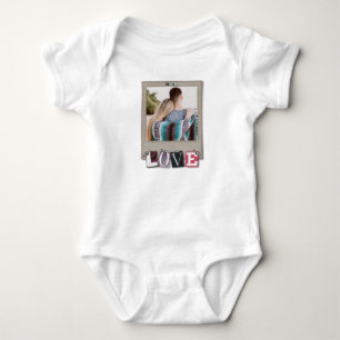 Body Para Bebê Roupa de bebê fofa de amor