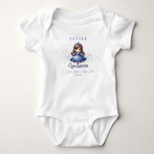 Body Para Bebê Roupa de Bebê para Futuro Quinceañera – Presente d
