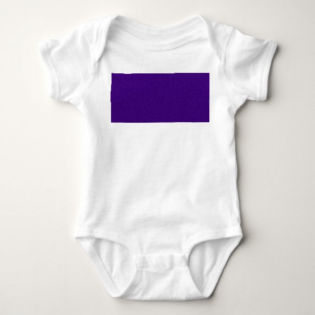 Body Para Bebê Roupa De Bebê Personalizada Com Ruído Roxo (Frente)