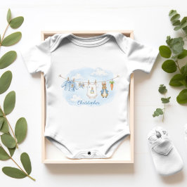 Body Para Bebê Roupa de Corda de Roupa Peter Rabbit