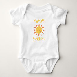 Body Para Bebê Roupa de Luz do Sol da mamãe