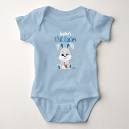 Body Para Bebê Roupa de páscoa com coelho bonito para bebê