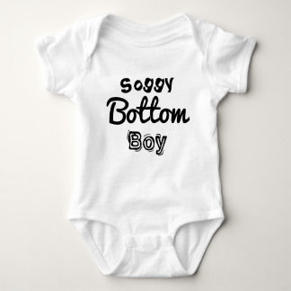 Body Para Bebê Roupa do corpo "Soggy Bottom Boy"