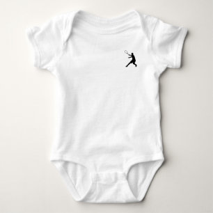 Body Para Bebê Roupa do tênis do bebê com pouco logotipo de um