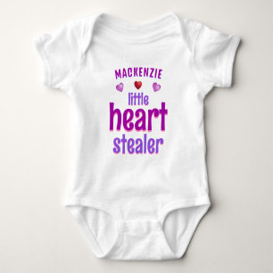 Body Para Bebê Roupa Furtadora de Coraçãozinho Fofo