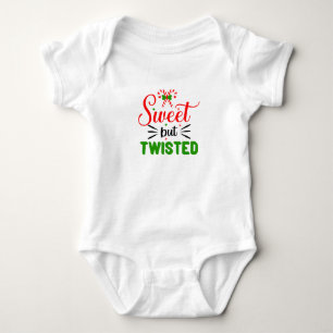Body Para Bebê Roupa para bebê doce, mas torta
