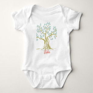 Body Para Bebê Roupa para bebês da oliveira Personalizada