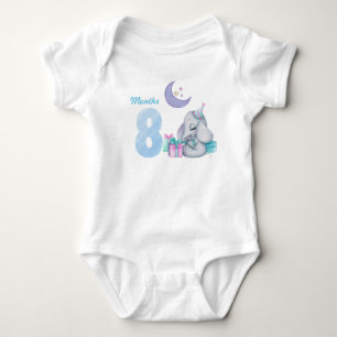 Body Para Bebê Roupa para bebês de oito meses