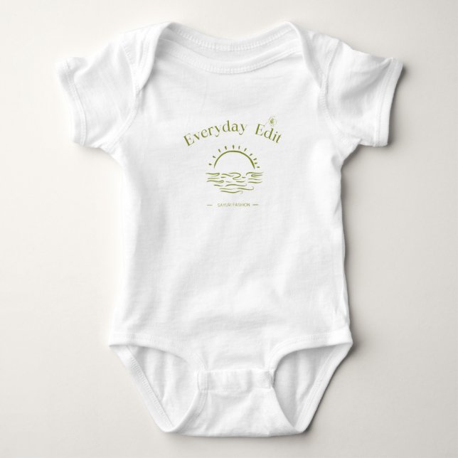 Body Para Bebê Roupas de bebé  (Frente)