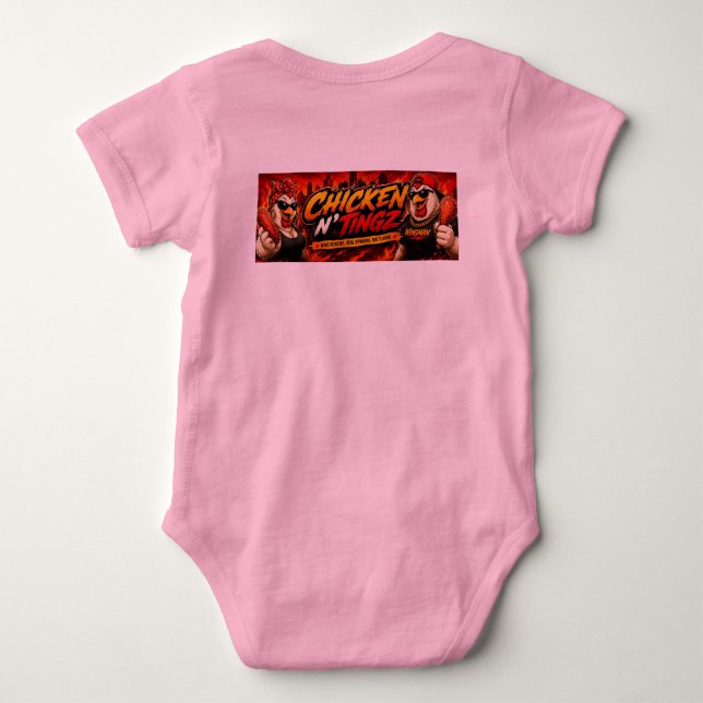 Body Para Bebê roupas de bebê (Verso)