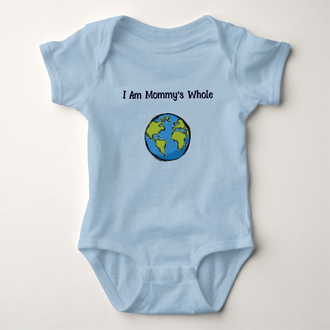 Body Para Bebê Roupas de Bebê: Mundo da Mamãe (Frente)