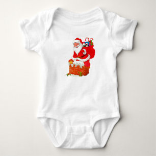 Body Para Bebê Roupas de Bebê Natal Presente Ocasião Santa Intenç