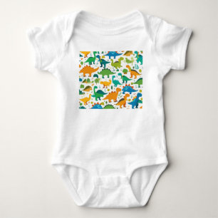 Body Para Bebê Roupas De Caracteres Dinossauros