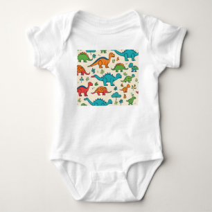 Body Para Bebê Roupas De Caracteres Dinossauros