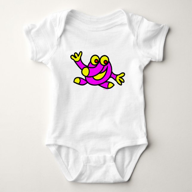 Body Para Bebê roupas engraçadas para bebês jango (Frente)