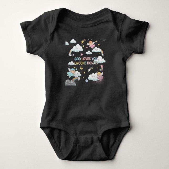 Body Para Bebê Roupas infantis inspiradoras (Frente)