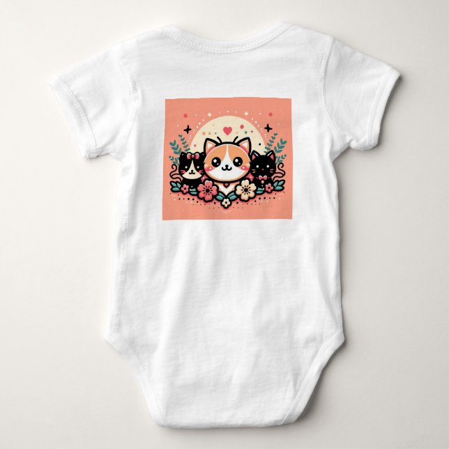 Body Para Bebê Roupas para Bebês Macacõezinhos & Bodies (Verso)