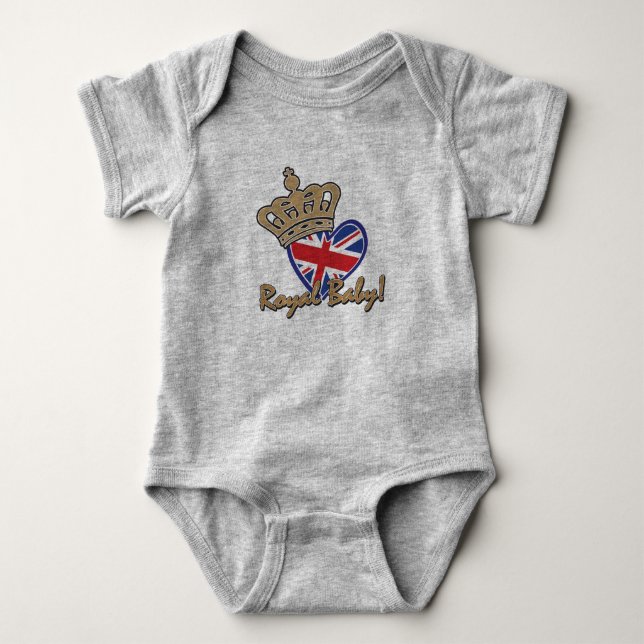 Body Para Bebê Royal Baby (Frente)
