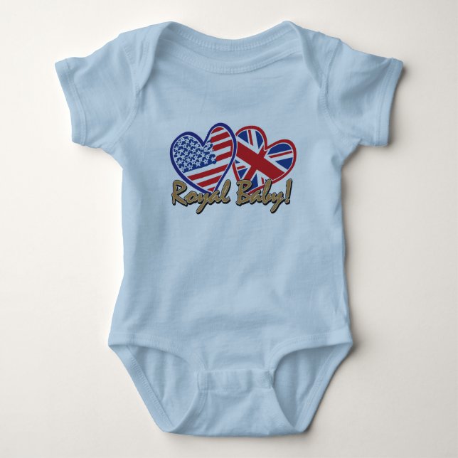 Body Para Bebê Royal Baby (Frente)