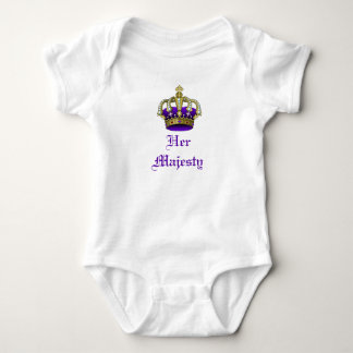 Body Para Bebê Royal Baby Crown Prince ou Princess Creeper