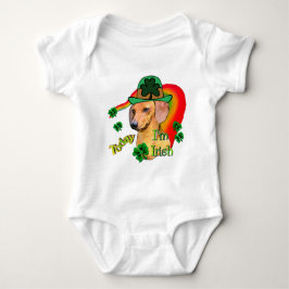 Body Para Bebê Rua, Dia de Patrick Dachshund