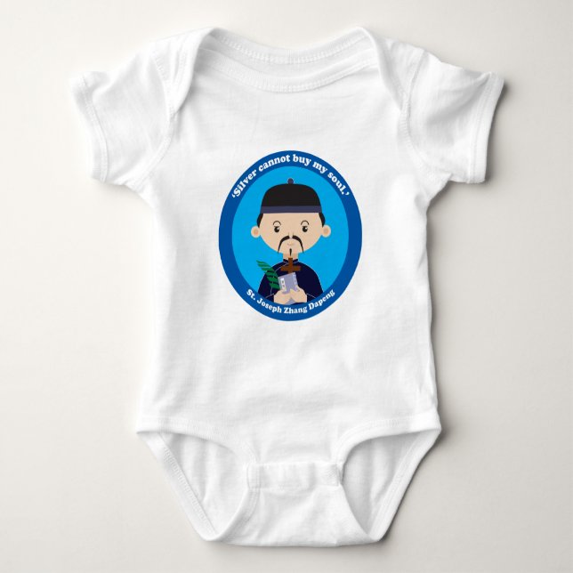 Body Para Bebê Rua Joseph Zhang Dapeng (Frente)