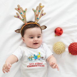 Body Para Bebê Rua Sésamo | Ice Skating Friends 1rua Natal