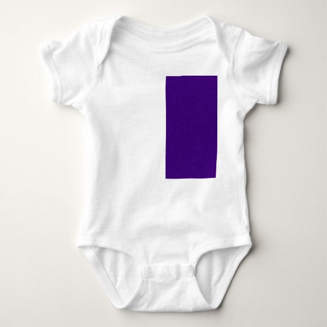 Body Para Bebê Ruído Roxo Mudado Vertical Bebê Bodyfato Personali (Frente)