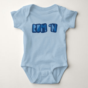 Body Para Bebê Rum 'n, inglês, Yorkshire Slang Bodysuit