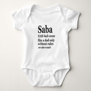 Body Para Bebê Saba Hebrew Vovô Definição Judaica Hanukkah Gif
