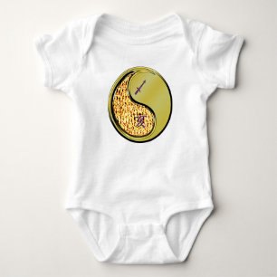 Body Para Bebê Sagitário & Javali de Metal