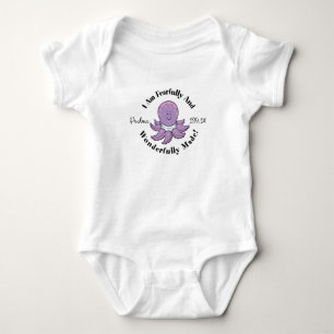 Body Para Bebê Salmos Bonitos 139:14 Design