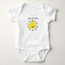 Body Para Bebê Salve as Abelhas Bebê Menina Body Infantil
