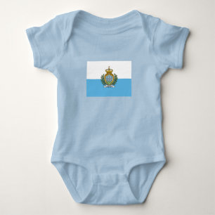 Body Para Bebê San Marino Flag