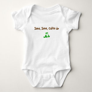 Body Para Bebê Sana, Sana, Colita de Rana